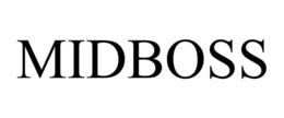 MIDBOSS trademark