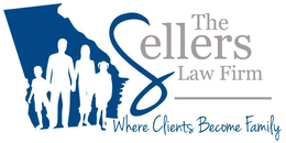 THE SELLERS LAW FIRM WHERE CLIENTS BECOME FAMILY trademark