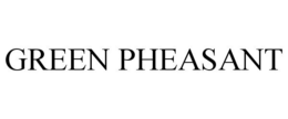 GREEN PHEASANT trademark