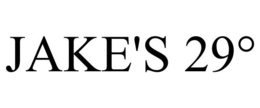 JAKE'S 29° trademark