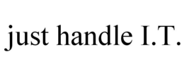 JUST HANDLE I.T. trademark
