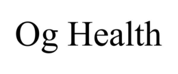 OG HEALTH trademark