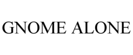 GNOME ALONE trademark