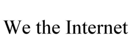 WE THE INTERNET trademark