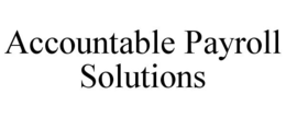 ACCOUNTABLE PAYROLL SOLUTIONS trademark