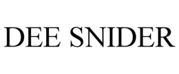 DEE SNIDER trademark