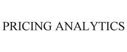 PRICING ANALYTICS trademark