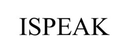 ISPEAK trademark