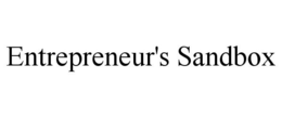 ENTREPRENEUR'S SANDBOX trademark
