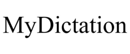 MYDICTATION trademark