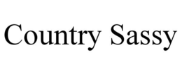 COUNTRY SASSY trademark