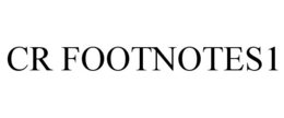CR FOOTNOTES1 trademark