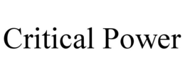CRITICAL POWER trademark