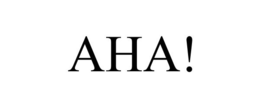 AHA! trademark