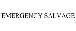 EMERGENCY SALVAGE trademark