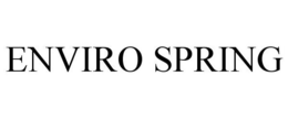 ENVIRO SPRING trademark