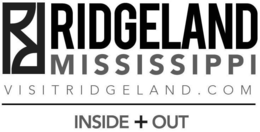 RR RIDGELAND MISSISSIPPI VISITRIDGELAND.COM INSIDE + OUT trademark