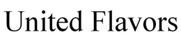 UNITED FLAVORS trademark