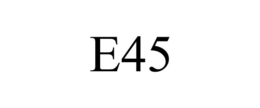 E45 trademark