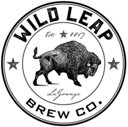 WILD LEAP BREW CO. EST. 2017 LAGRANGE trademark