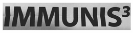IMMUNIS 3 trademark