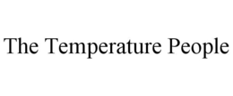 THE TEMPERATURE PEOPLE trademark