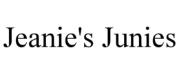 JEANIE'S JUNIES trademark