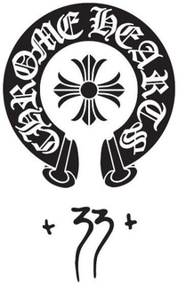CHROME HEARTS + 33 + trademark