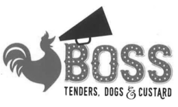 BOSS TENDERS, DOGS & CUSTARD trademark