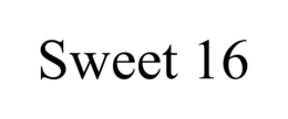 SWEET 16 trademark