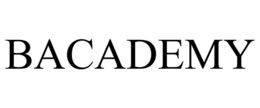 BACADEMY trademark