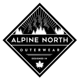 ALPINE NORTH OUTERWEAR DESIGNED IN trademark