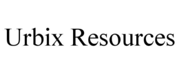 URBIX RESOURCES trademark