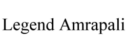 LEGEND AMRAPALI trademark