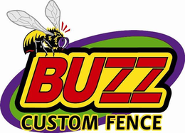 BUZZ CUSTOM FENCE trademark