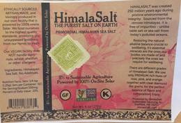 HIMALASALT THE PUREST SALT ON EARTH trademark