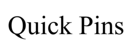 QUICK PINS trademark