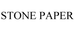 STONE PAPER trademark