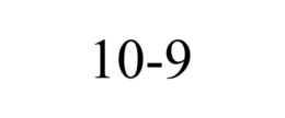 10-9 trademark