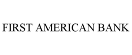 FIRST AMERICAN BANK trademark