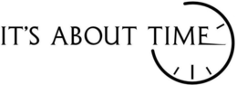 IT'S ABOUT TIME trademark