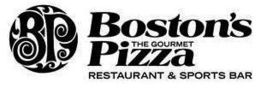 BP BOSTON'S THE GOURMET PIZZA RESTAURANT & SPORTS BAR trademark