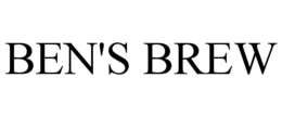 BEN'S BREW trademark