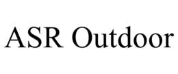 ASR OUTDOOR trademark