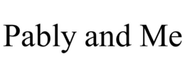 PABLY AND ME trademark