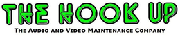 THE HOOK UP THE AUDIO AND VIDEO MAINTENANCE COMPANY trademark