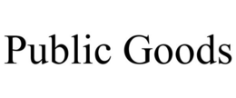 PUBLIC GOODS trademark