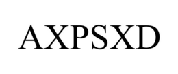 AXPSXD trademark