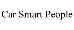 CAR SMART PEOPLE trademark
