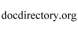 DOCDIRECTORY.ORG trademark